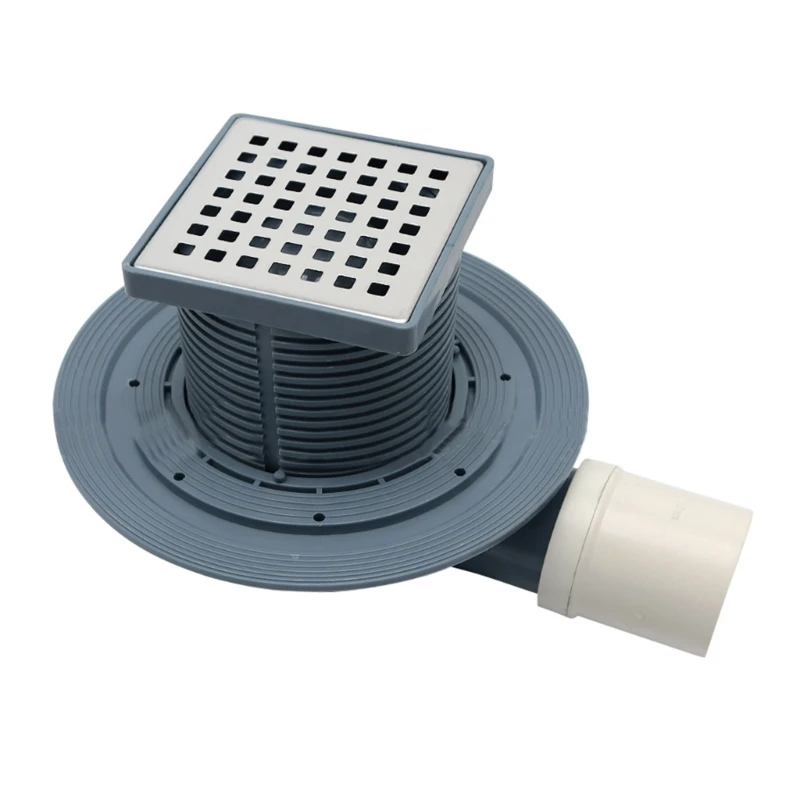 Square Shower Drain Replacement Bathroom Floor Drain Toilet Sewer Drain ...
