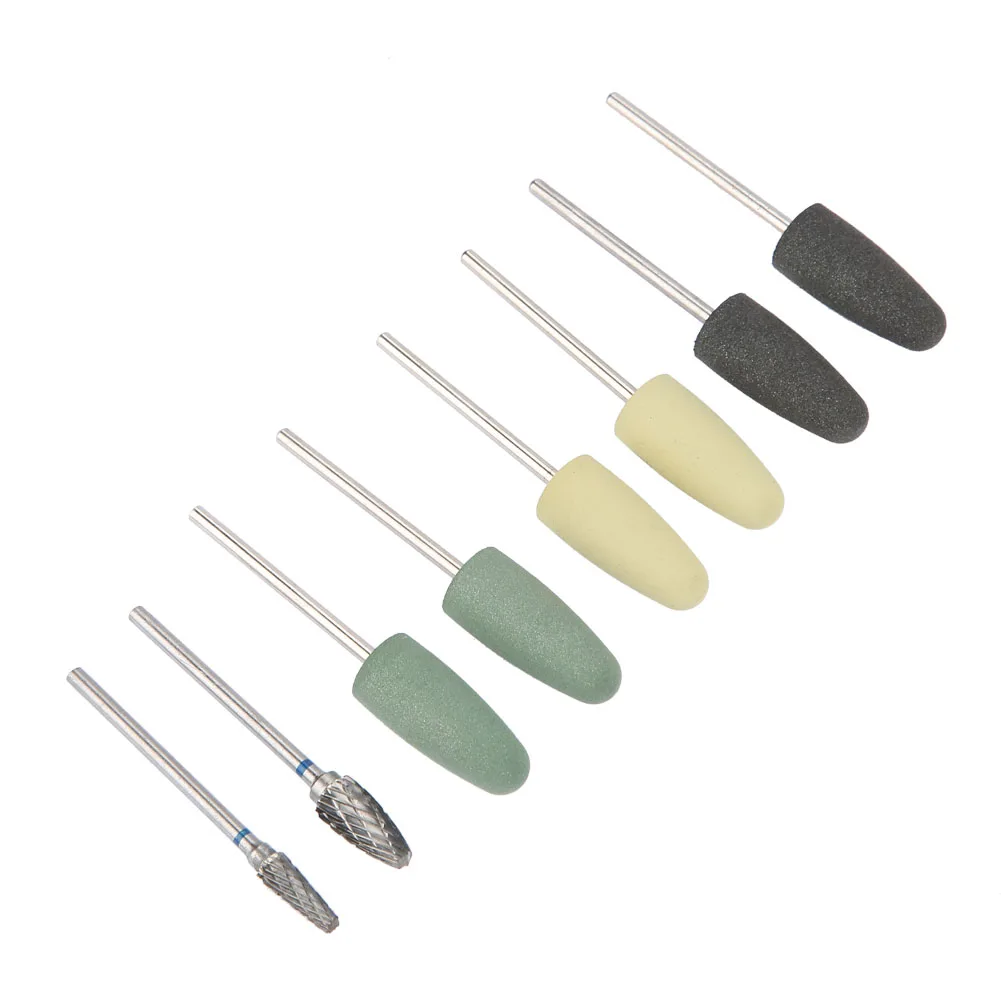 8pcs/set Dental Polishing Bur Kit Porcelain Teeth Polisher Composite Resin  Polishing Kit Dental Materials - AliExpress