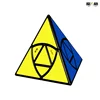 [Picube] QiYi Duomo Pyramind Magic Cube Stickerless Speed Cubo Toys for Beginner Training Educational Triangle Speed Cubo Magico 3