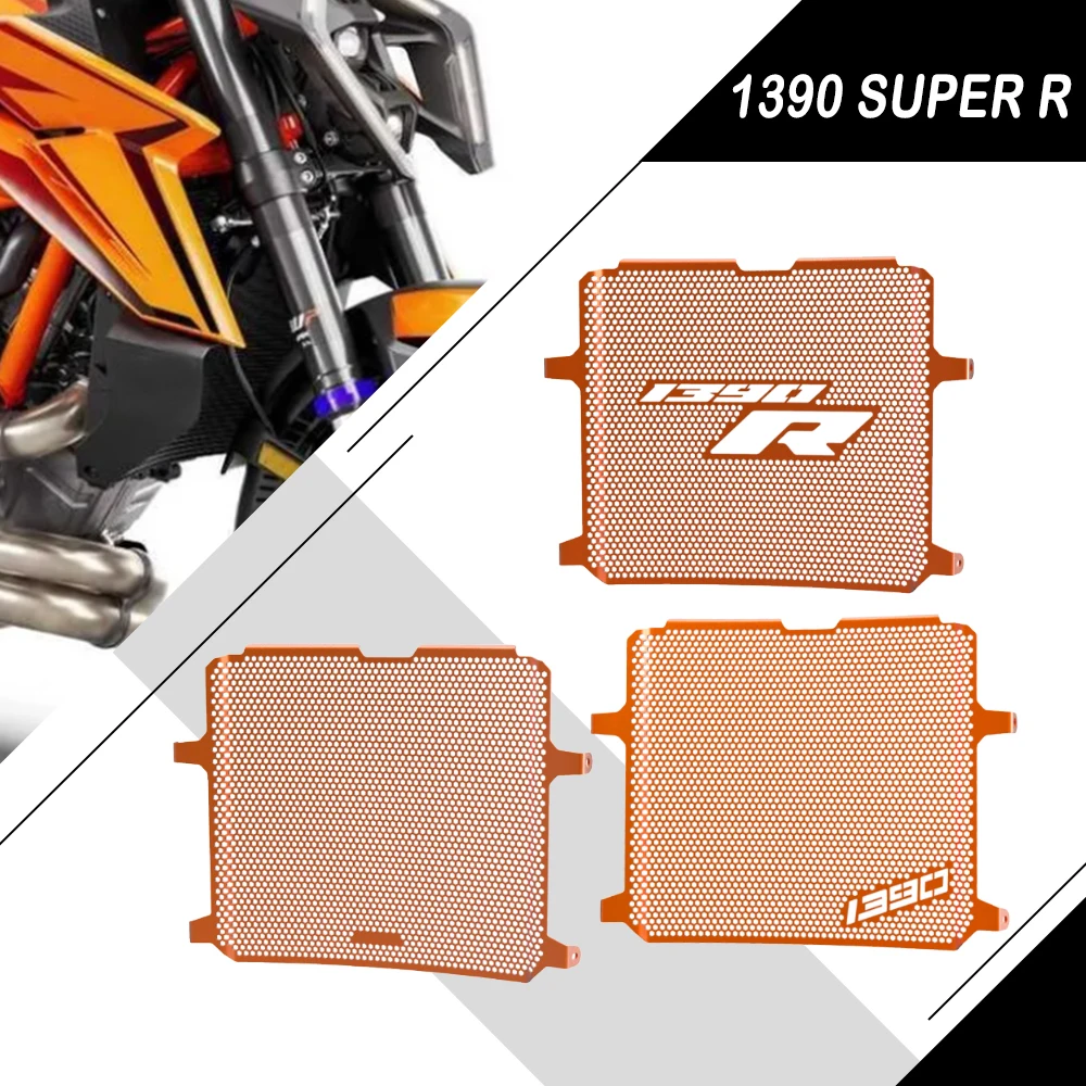 

NEW Motorcycles Accessories For 1390 Super Duke R 2024 2025 1390 SUPER DUKE R EVO Radiator Grille Grill Guard Cover Protector