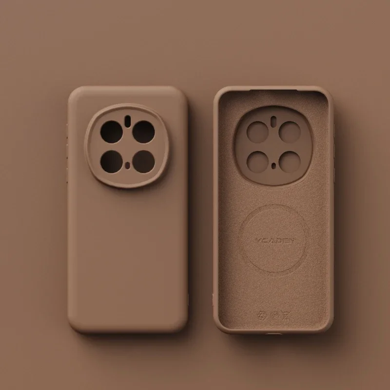 MagSafe Liquid Silicone Soft Skin Magnetic Case - Smooth Bumper Cover