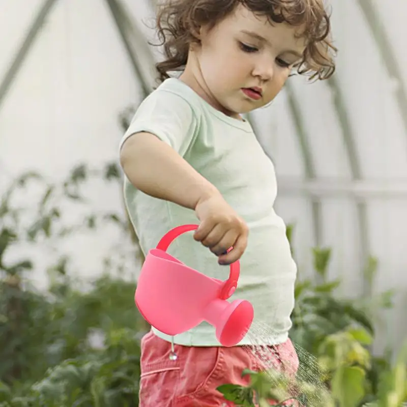 Sprinkler Watering Can Cute Cartoon Garden Kids Home plastic Flowers Bottle Beach Spray Bath Toy Early Education gifts 4