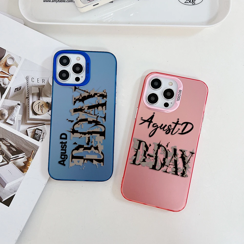 

Fashion Phone Case SUGA D-DAYs for Samsung A73 A72 A71 A54 A53 A51 A34 A33 A32 A31 A30 A24 A23 A22 A14 A11 4G 5G Hard PC Cover