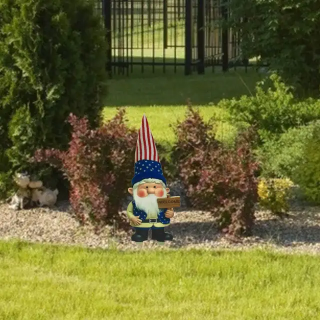 Vicces Kerti Gnóm Tét Kültéri Üdvözlő Szobor - Image 6