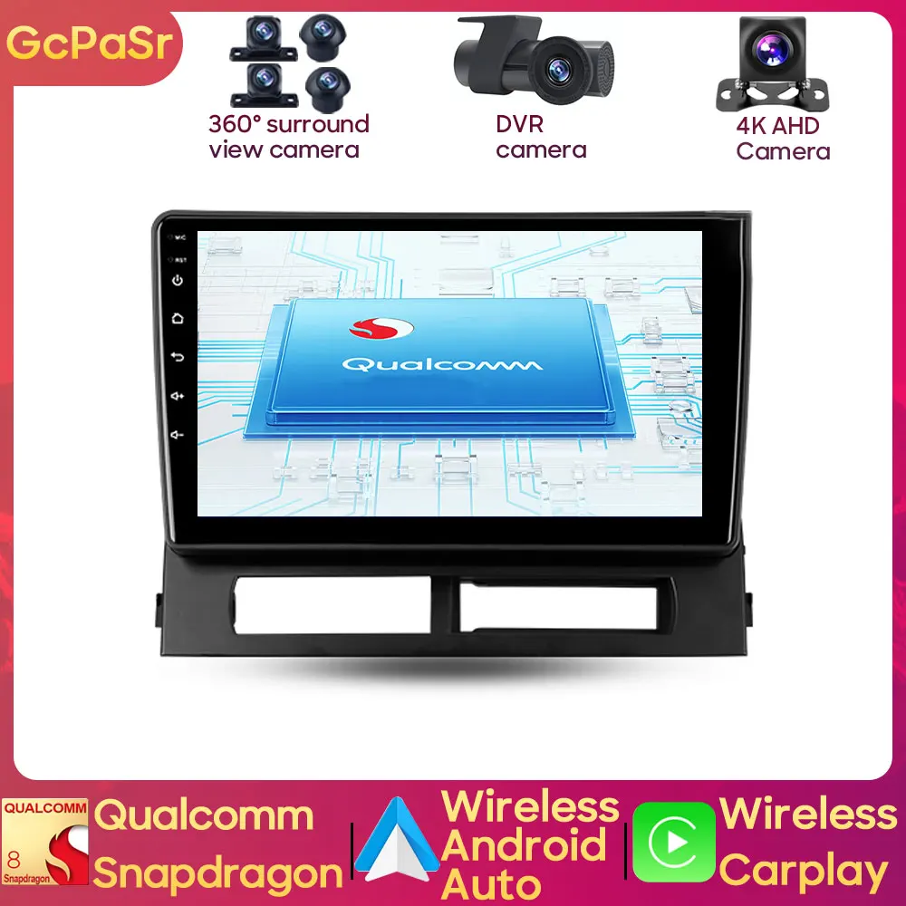 

Автомобильный радиоплеер Qualcomm для Toyota Prius XW20 II 2 2003 - 2011 Android-Навигация Аудио Carplay BT 5G Wifi NO 2din DVD