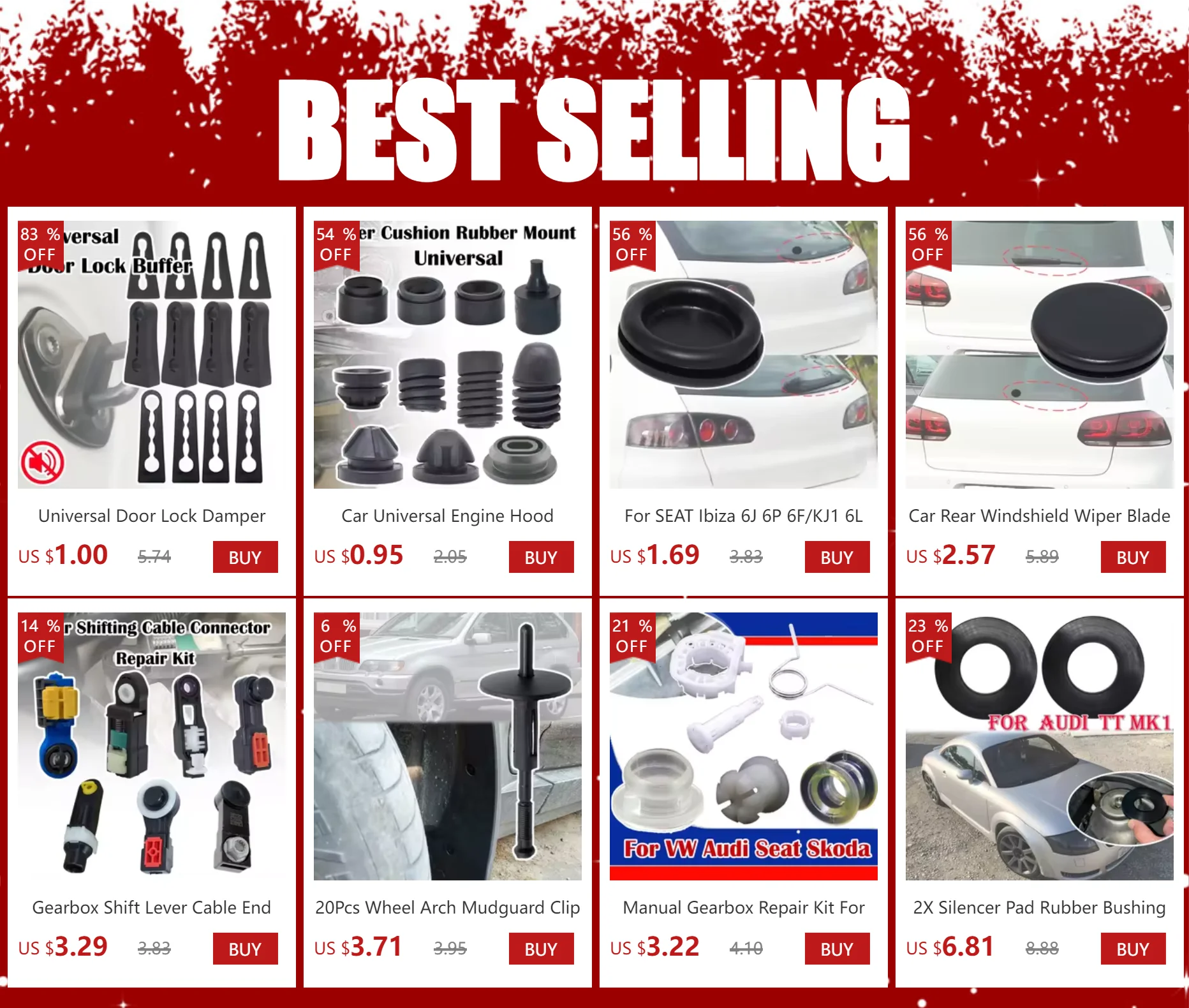 Автомобильный фиксатор, зажим для капота, поддержка зажима для стержня ...