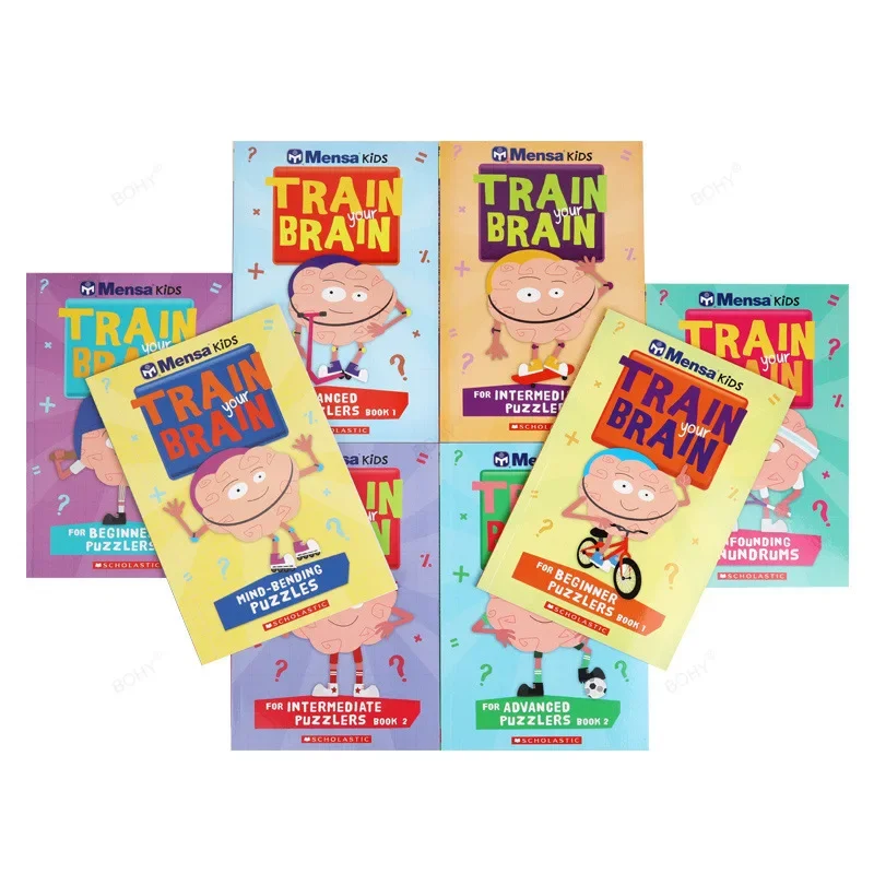 mensa-kids-train-your-brain-puzzle-plefor-children-english-picture-toy-tarigift-8-volumes