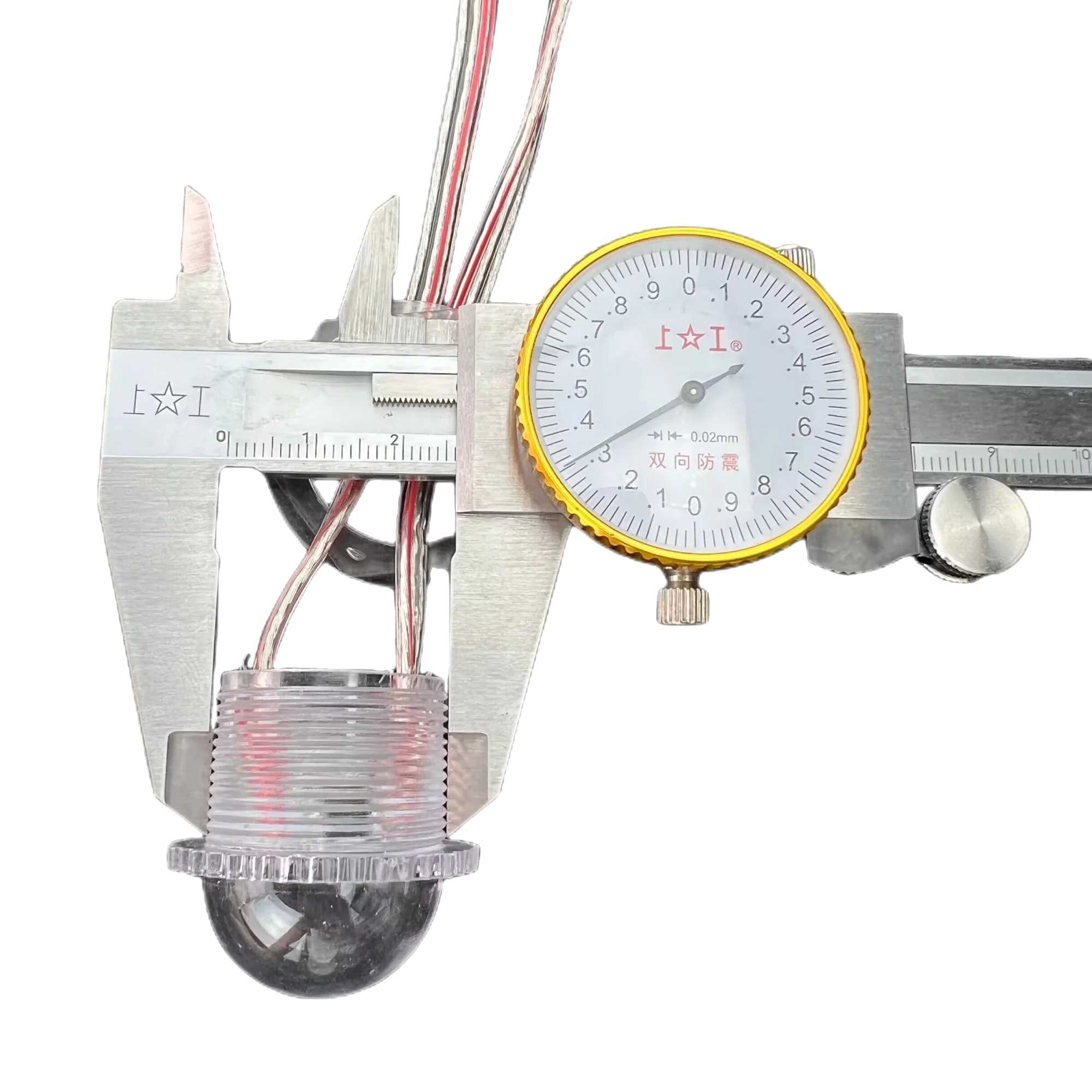 26mm DC12V UCS2904-RGBW(3000K) IC 주소 지정 가능 풀 컬러 놀이 공원 LED 픽셀 0.9W(3 RGBW LED) IP67 밀키 커버