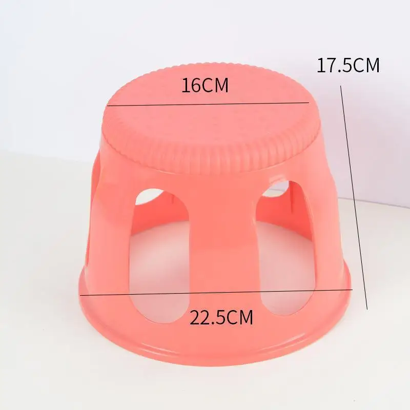 

LCL61 plastic stool household children's high stool low stool living room bench