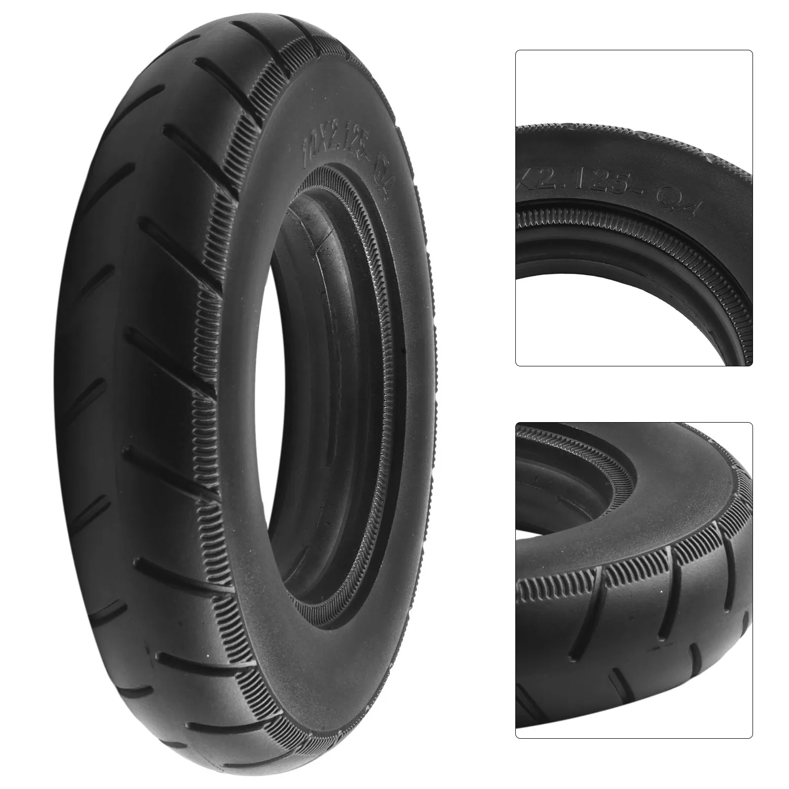 

Tire Solid Tyre Replacement Wearproof 10x2.125 815g Black Electric Scooter For Ninebot F20/F25/F30/F40 High Quality Portable