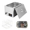 Stainless Steel Kitchen Equipment Supply 26L Full Size Industrial Slow Cooker With Valve 1