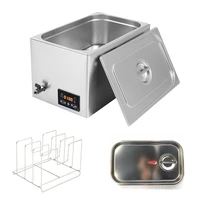 Stainless Steel Kitchen Equipment Supply 26L Full Size Industrial Slow Cooker With Valve 1
