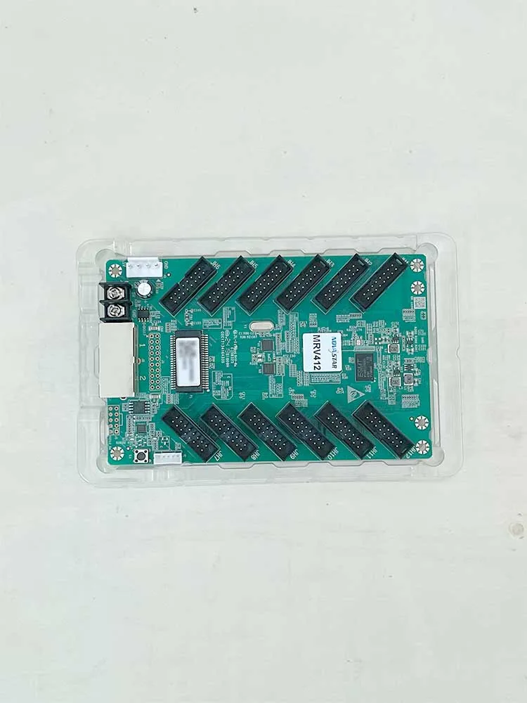 Novastar MRV412 Receiving Card LED Video Wall Controller LED Display Screen RGB Matrix HBU75 Full Color Module Control card