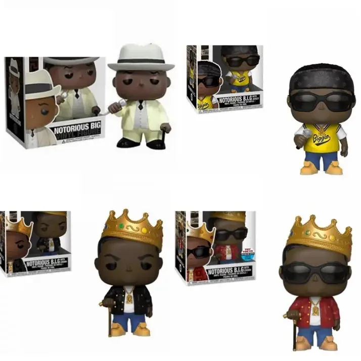 Funko Pop Infamous Mr. Big 82 18 77 81 Mr. Infamous Star Notorious B.I.G Moive Tv Action Toys Figure Giocattolo Limitato Figura In Vinile