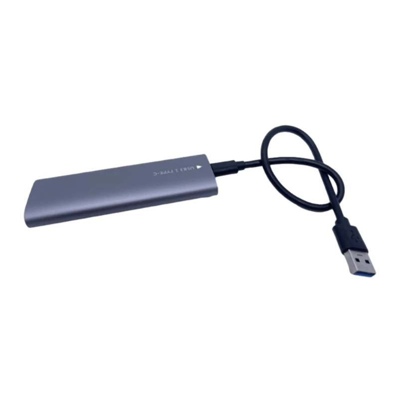 

Portable M.2 SSD Case USB3.1 Aluminum Enclosure NVME NGFF for Data Backup Case
