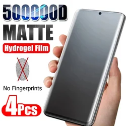 4 - Pack Matte Hydrogel Screen Protector Film for 4Pcs Matte Hydrogel (For Samsung S20 Plus)