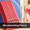 1/5/10pcs carpenter's pencil thick core black pen special marking pen DIY with scale carpenter's tool pen stationery marking pen 6