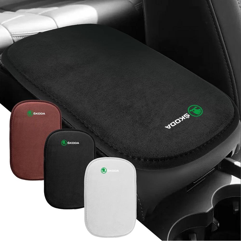 Car Center Console Box Fur Protector Pad Cover