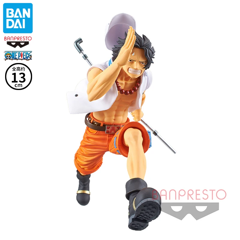 

Bandai Original Banpresto Portgas D Ace One Piece Magazine Figure Action Figure Toys Collectible Model Gifts for Kids In-Stock