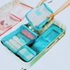 6pcs/Set Travel Storage Bags Luggage Compartment Classified Storage Bag Underwear Socks Travel Bag Clothing Foldable Storage Bag 4