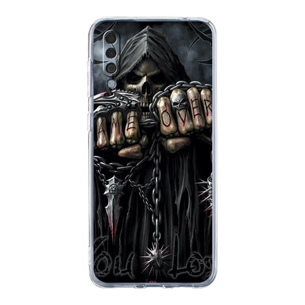 Grim Reaper Skull Skeleton Phone Case Cover