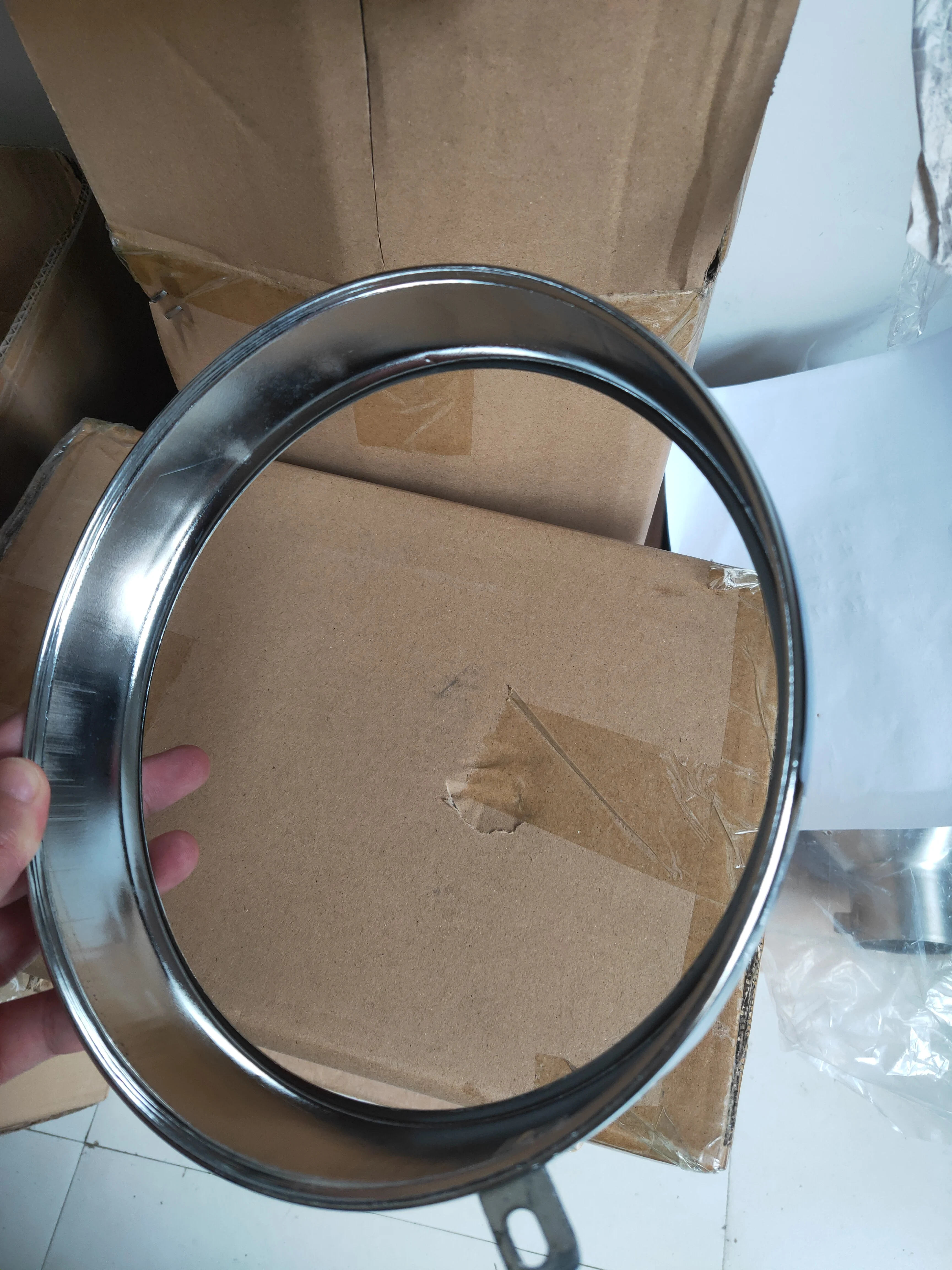 Alcon Ural Cj-K750 Motore Fari Originali Telaio Per Bmw Style R1 R12 R 71 M1 Anello Faro Cromato