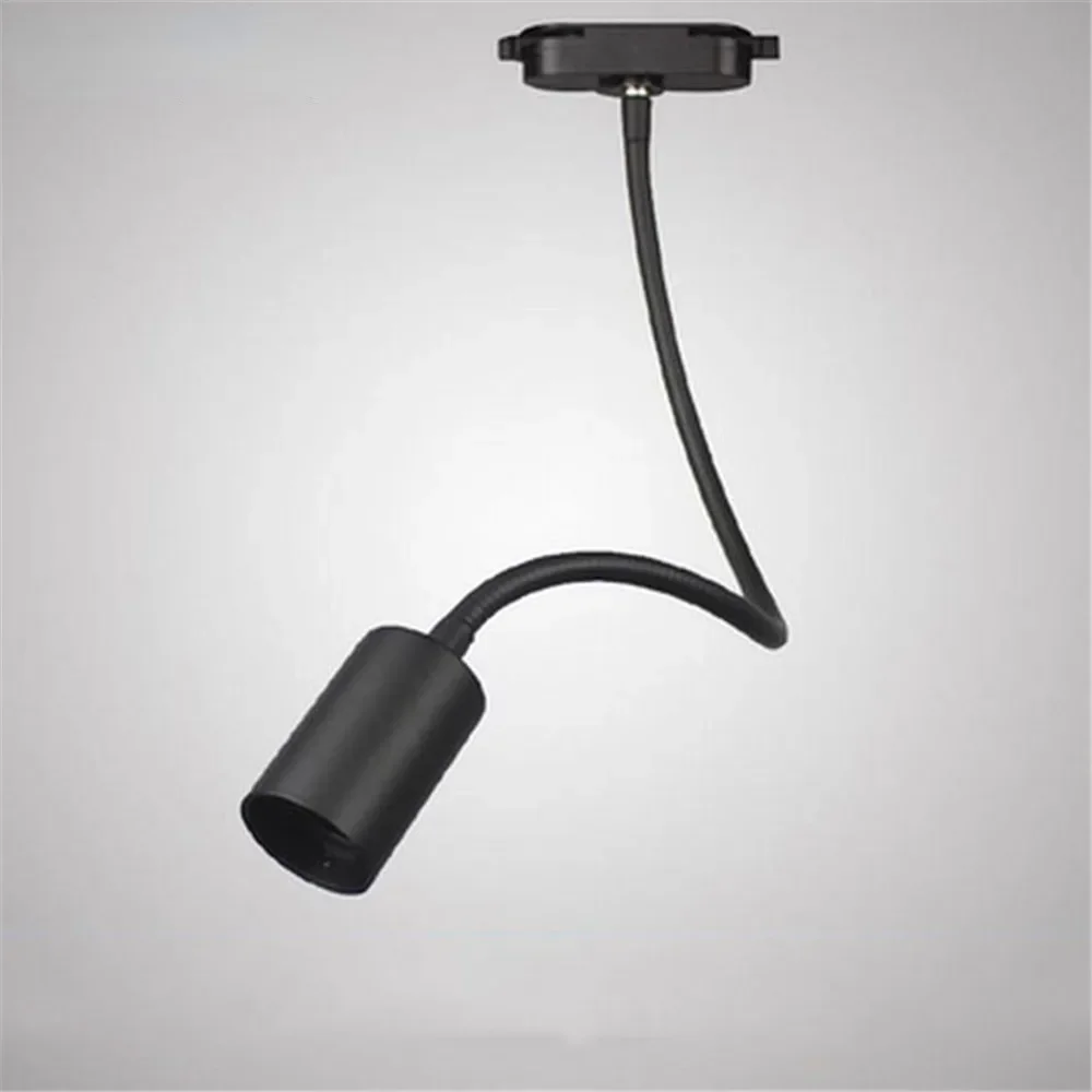 E27 Track Spotlight Modern and Simple Personality Restaurant Clothing Shop Ceiling Light Second Line Slide Light 360 ° 2