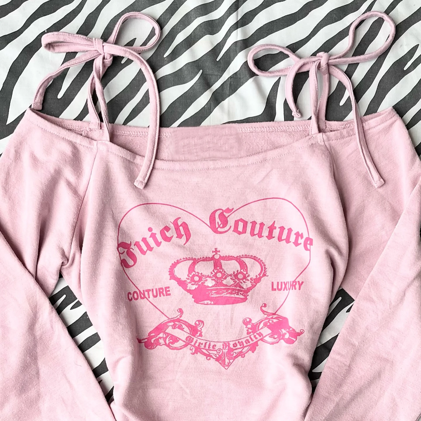 Pink cartoon letter printed long-sleeved shirt slim fashionable aesthetic Harajuku cool girl Autumn and Winter Y2K Streetwear 1