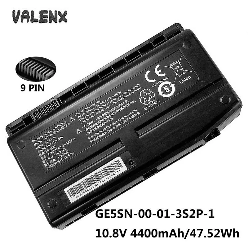 10.8V 47.52Wh GE5SN 00 01 3S2P 1 GE5SN 03 12 3S2P 0 Laptop Battery For