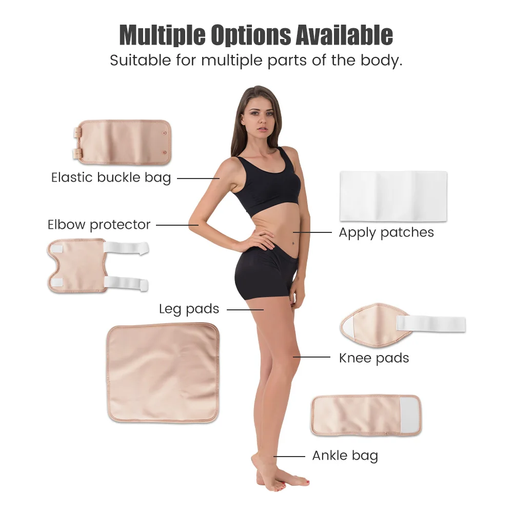 Castor Oil Pack Organic Self Conditioning Castor Oil Pack for Knee Organic Joint Packs Wrap for Waist Arm Leg