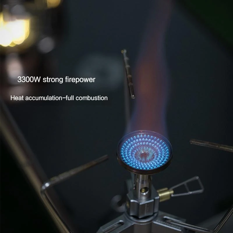 

Campingmoon High-power Camping Fierce Stove Camping Equipment Portable Flat Gas High-altitude Gas Stove