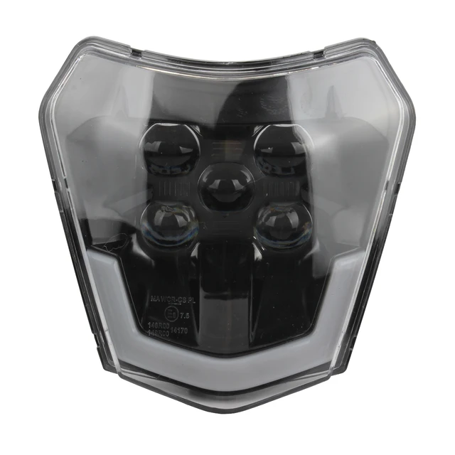 For KTM Motorcycle LED Headlight EXC 300 XC XCF XCW 150 250 350 450 Motocross Headlamp Accessories Dirt Bike Moto Enduro Parts