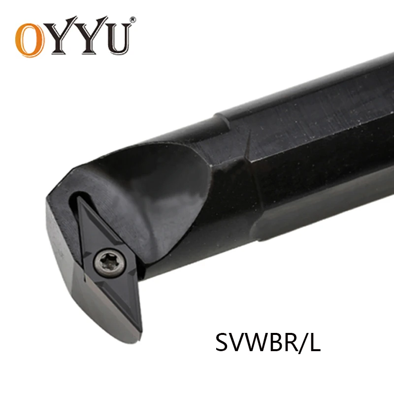 

OYYU S25S-SVWBR16 S16Q-SVWBR11 S20R-SVWBR11 S25S-SVWBL16 SVWBR SVWBL Turning Cutter Shank VBMT Carbide Inserts 10mm 16mm CNC