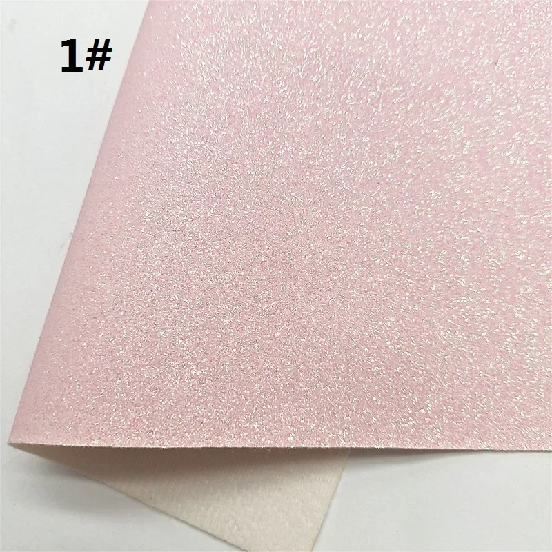 Description Picture 4 of itemHearts Glitter Leather Sheets Flower Custom Glitter Leather Fabric Shimmer Glitter Litchi Leather for DIY Craft 8.2"x11.4" SJ393