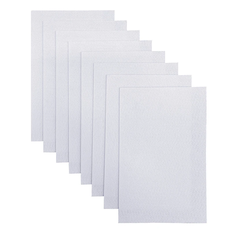 30 Pcs /Lot 20*30CM White Felt Fabric For DIY Sewing Craft Polyester Cloth  1 mm Thickness - AliExpress