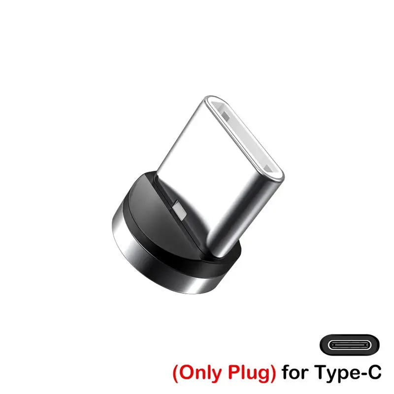 USB Type C Magnetic Tips Plug 1/2/5 Pcs Mobile Cell Phone Adapter For Replacement 360&deg; Degree Rotation Converter Cable Connector