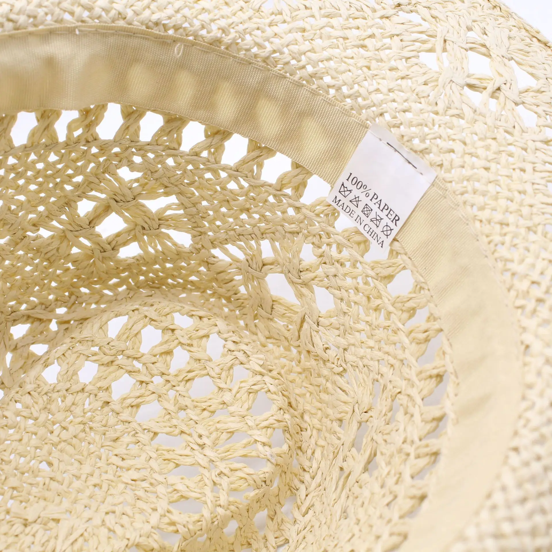 Vendita calda Cappello da cowboy occidentale per donna Uomo Cappello da spiaggia a tesa larga in paglia di carta Protezione UV Cappello da cowgirl Fedora Cappelli da uomo Sombrero Hombre_voghion.com