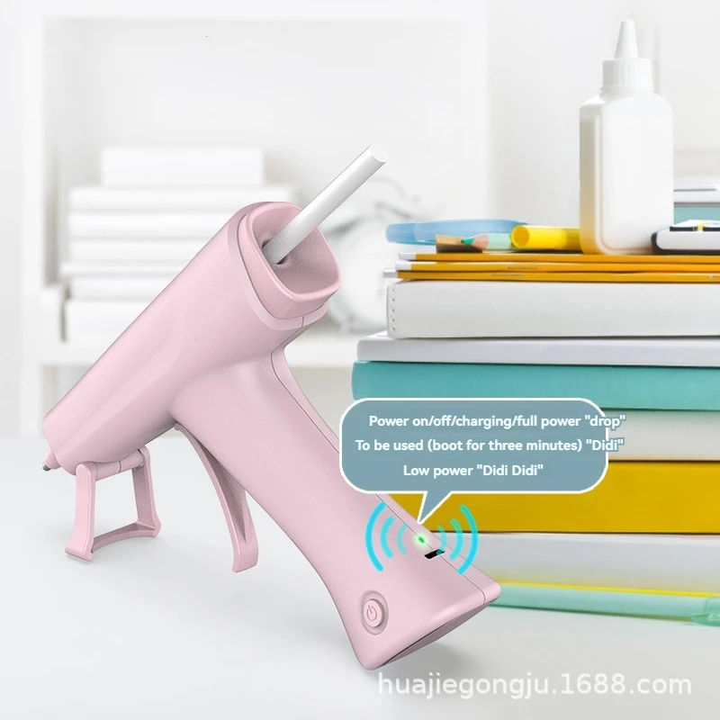 20W Mini Rechargeable Type Wireless Hot Melt Glue Gun Household Industrial Guns Hand Tools DIY Arts Home Quick Repairs Crafts hot melt glue gun hot glue gun cordless glue gun