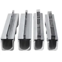 รางระบายน้ำคอนกรีตโพลีเมอร์ ฝาปิดท่อระบายน้ำเหล็กหล่อ รางน้ำคอนกรีตโพลีเมอร์ วัสดุก่อสร้างรางระบายน้ำ ซ่อน 1