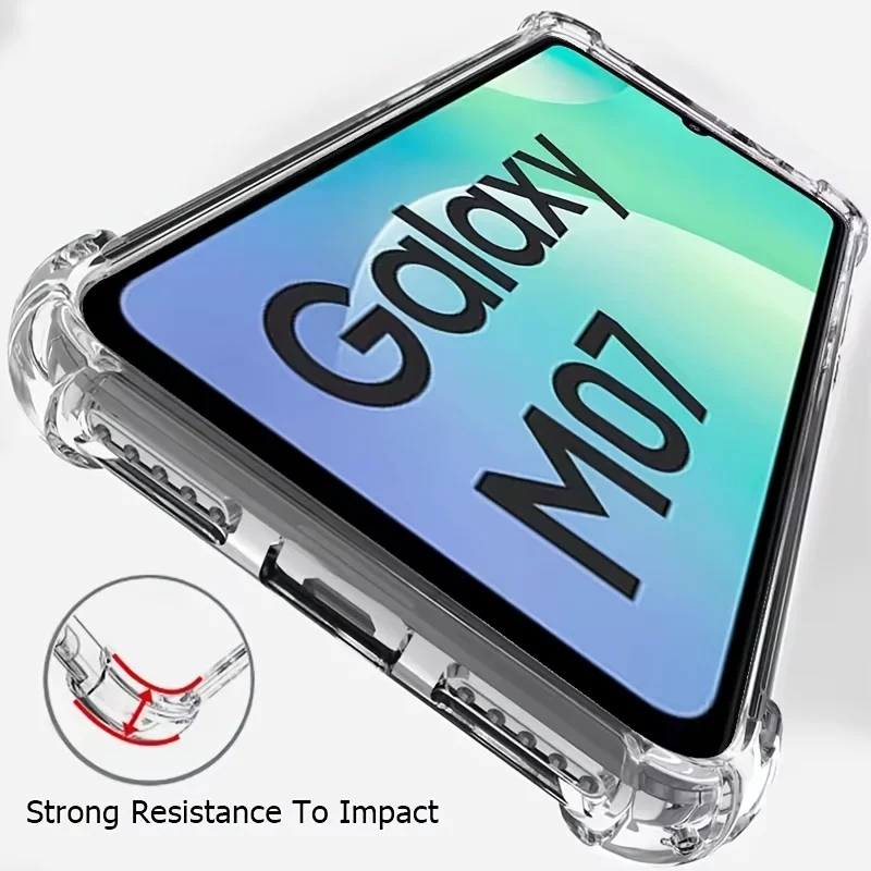 Clear Soft Silicone Transparent Phone Case Back Cover