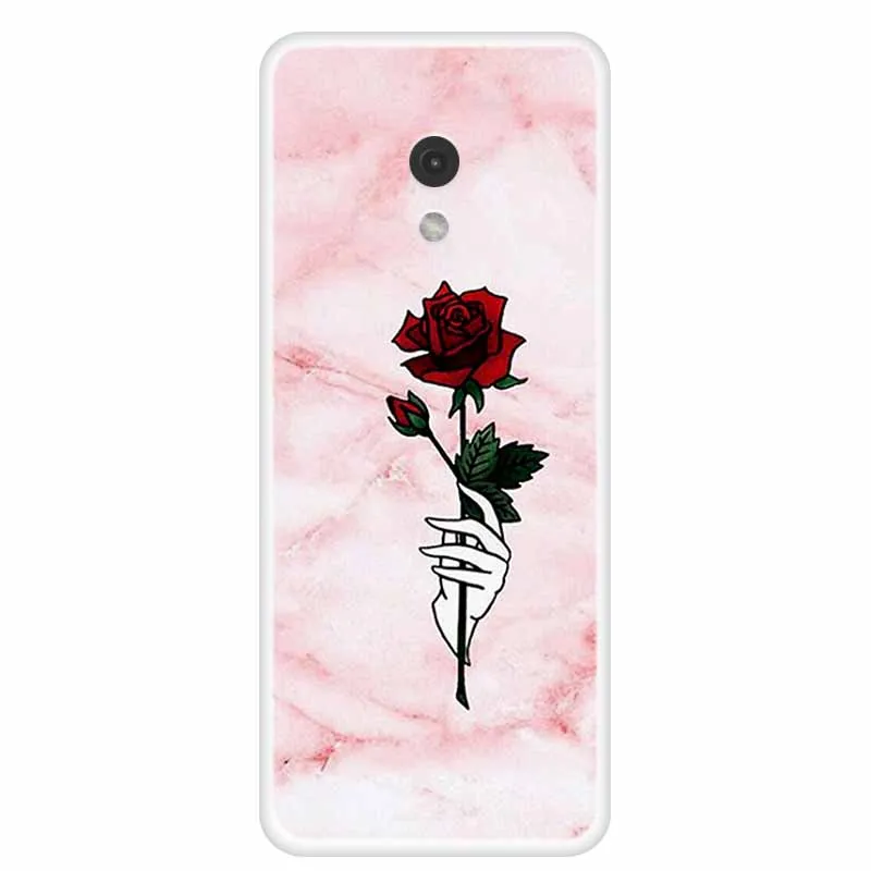 Clear Soft Silicone Floral Phone Case, Transparent Back Cover