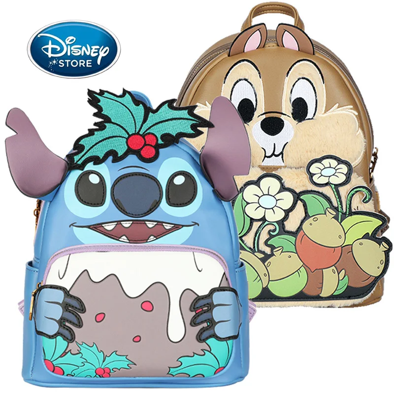 

Модный рюкзак из искусственной кожи с героями Диснея, Микки Маусом