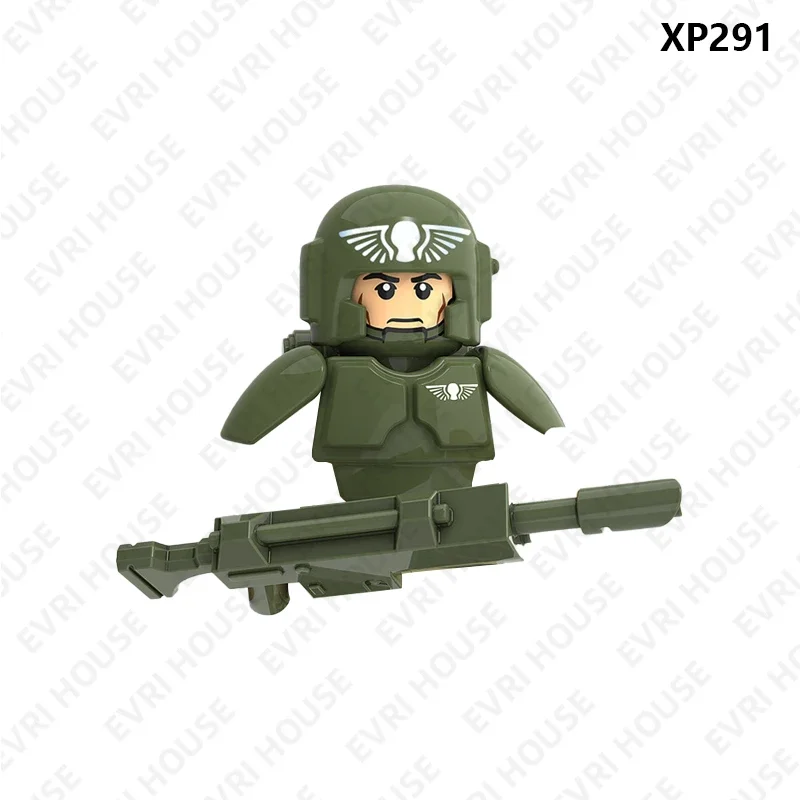 thumbnail image 1 of Mini figuras de acción de ladrillos, bloques de construcción del sargento psíquico Pyro, películas de anime, juguetes para niños, 1 of 5