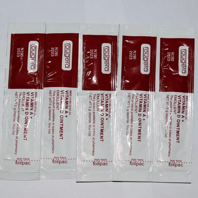 Fougera Vitamin A and D Tattoo Eyebrow Lip Repair Aftercare Anti Scar Healing Gel Cream Permanent Makeup PMU supplies