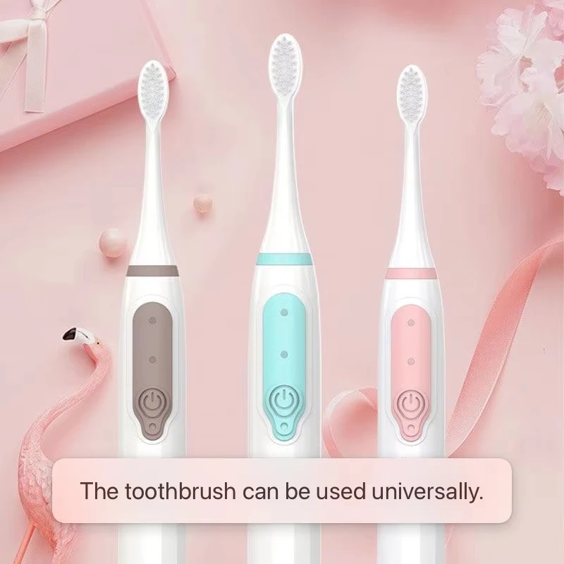 Jianpai JD002 소닉 전동 칫솔 소프트 듀폰 강모 노즐 용 4/8pcs 교체 칫솔 헤드