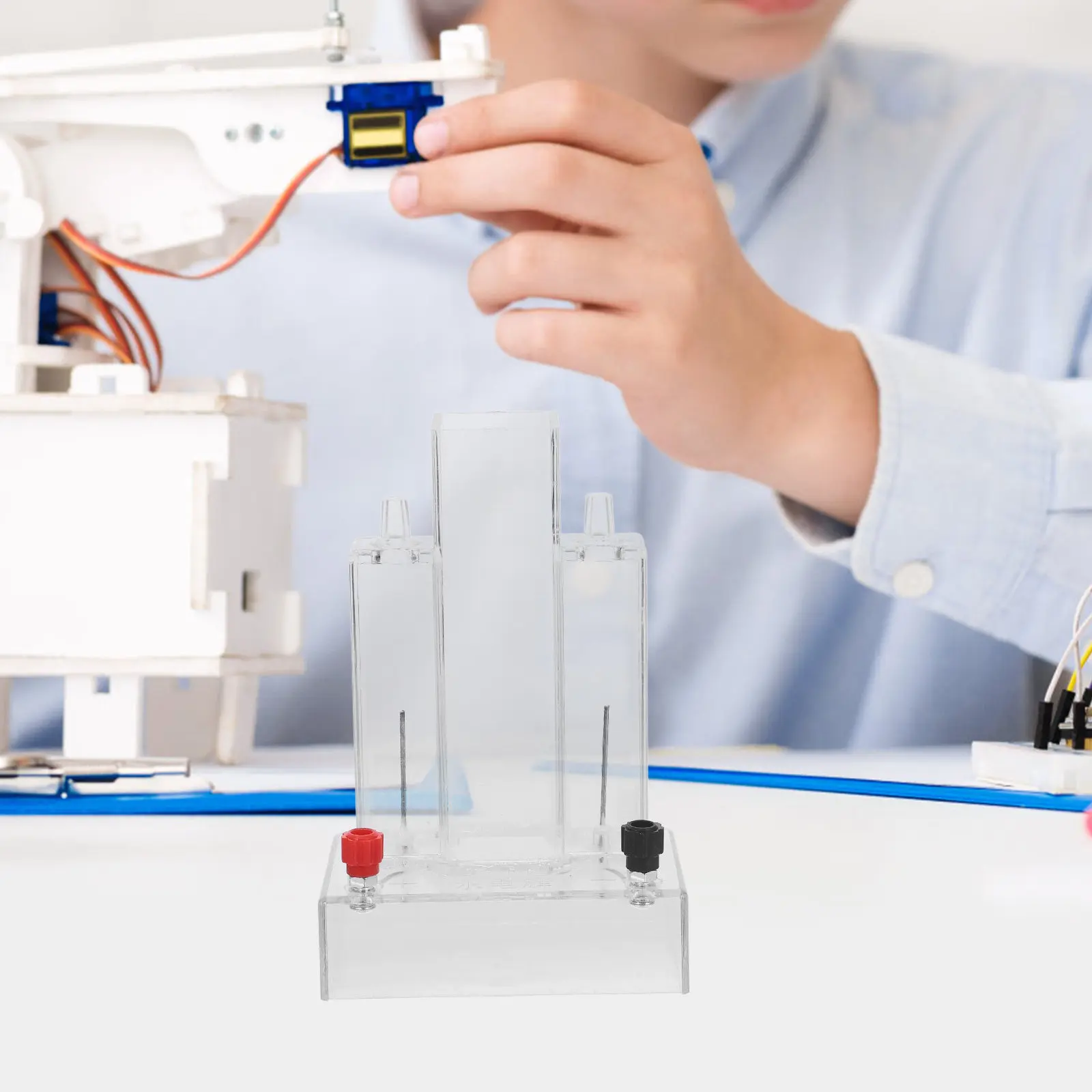 물 전기분해 교육용 장비 소형 화학 실험 용품 수소 산소 생산 시연 장치