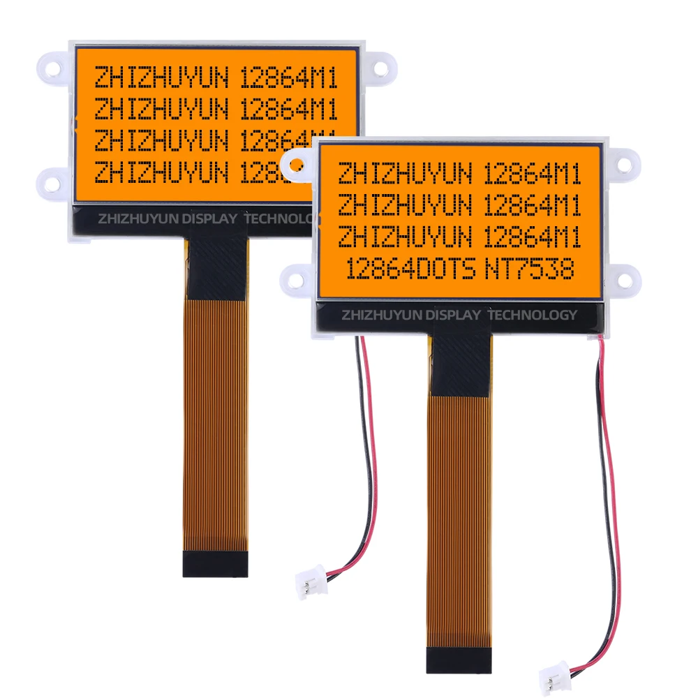 Film LCD Display Screen Tg12864M1-04WA0 26PIN SPI COG12864 NT7538 Controll (Board/No Board)