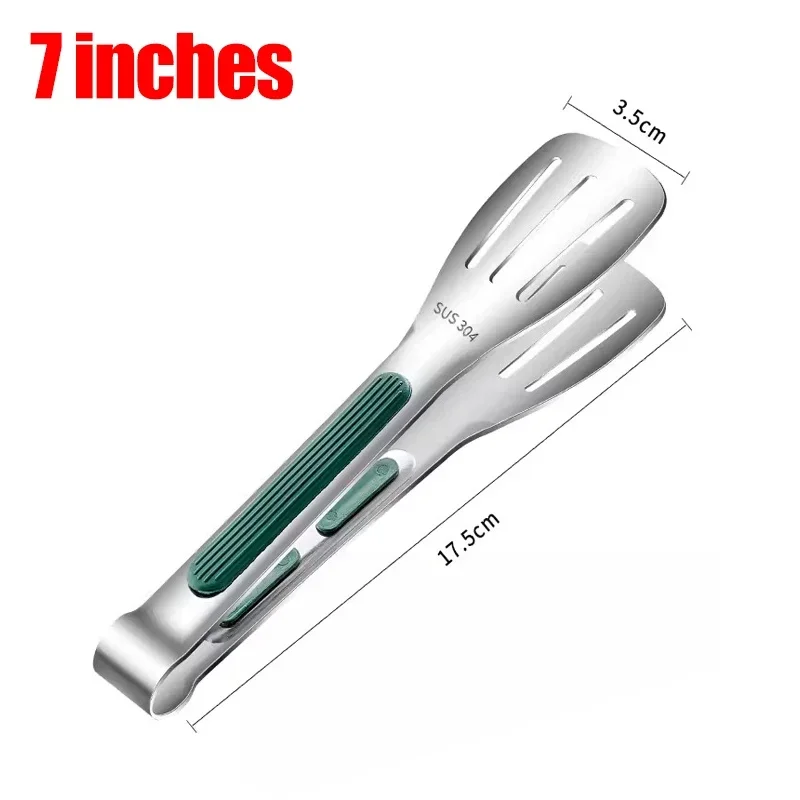 Nouvelles pinces alimentaires en acier inoxydable BBQ viande salade pain pince Barbecue gril Buffet pince pince antidérapante outils de cuisine Gadgets de cuisine