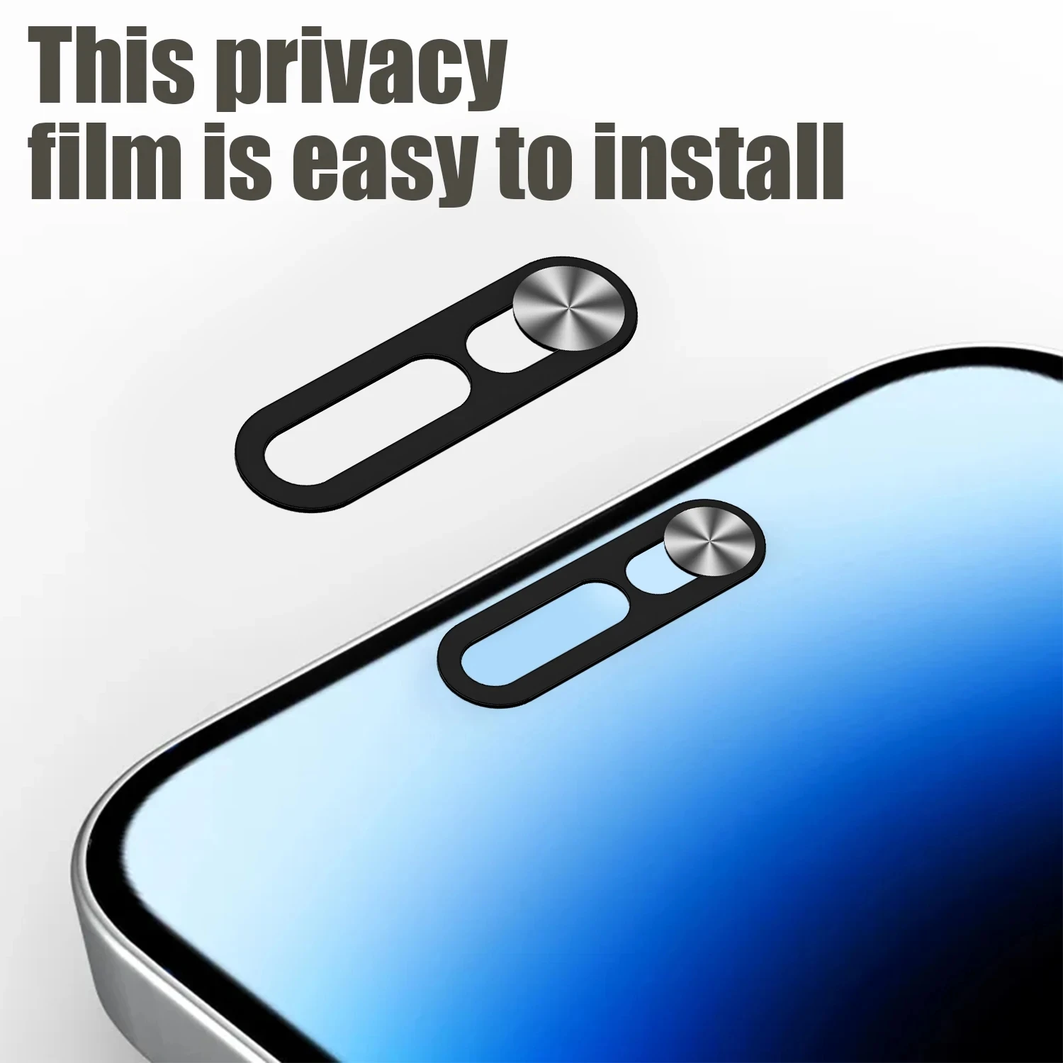 1-2 Pezzi Protezione Scorrevole per Fotocamera, Copriobiettivo per Telefono, Coperture Privacy per Webcam per iPhone 14 Pro/Pro Max/iPhone 15 16 Series e Tablet - Image 4