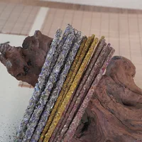 أعواد بخور مصنوعة يدويًا للعلاج بالروائح الداخلية، أعواد نشر معطرة من خشب الصندل الياسمين الطبيعي واللافندر، 3